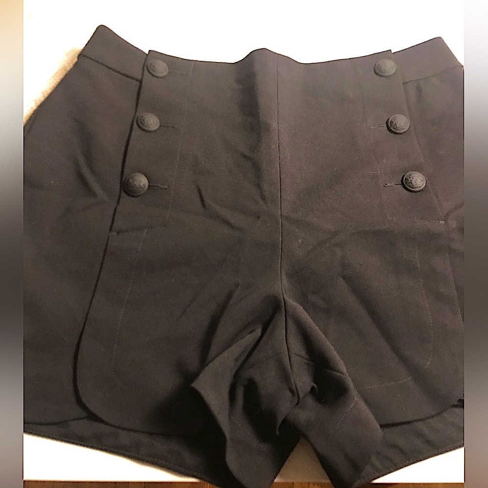 Express Black Shorts